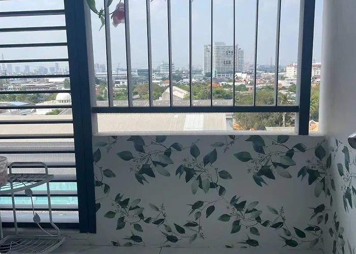 アパート Cozy 1-bedroom In Bangsue, バンコク都